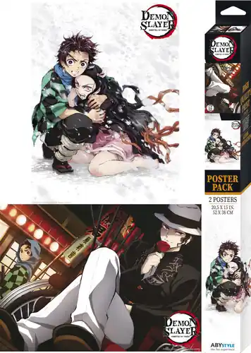 Buy Online Demon Slayer - Boxed Poster Set Series 3