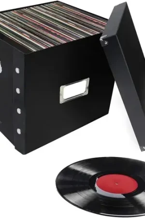 Limited Edition Snap-N-Store Vinyl Storage Box Black SNS01790