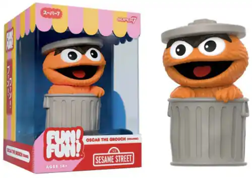 Sesame Street Fun! Fun! Oscar The Grouch (Orange) Cheap