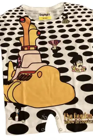 Daphyl's - The Beatles - Sea of Holes - Romper 6-12 mos. TBSOHR-612 Must Have
