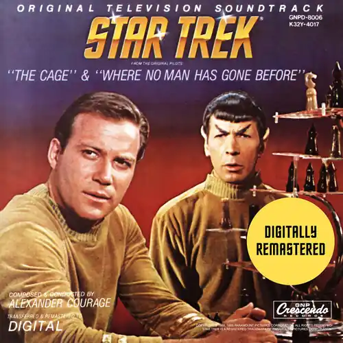 Today Only Star Trek: The Cage & Where No Man Has Gone - Ost