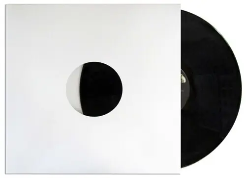 Hot Picks Bu Slpjhw 12 Inch Record Jacket W/Hole 10pk White