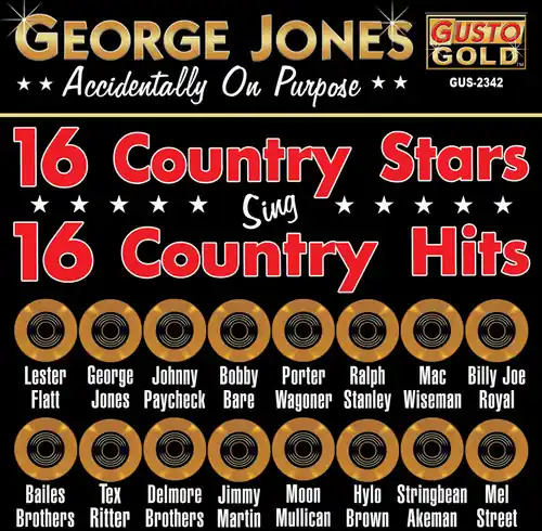 Time-Limited 16 Country Stars Sing 16 Country Hits