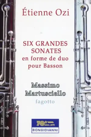 Six Grandes Sonates en Forme de Duo Pour Basson Must Have