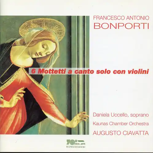 6 Motets for Solo Voice & Violin Top Pick