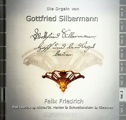 No Minimum Order Gottfried Silbermann Organs Vol. 2
