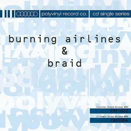 Braid/Burning Airlines Bulk Order