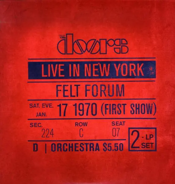 Seasonal Sale the Doors - Live In New York (Vinyl) (2 LPs)