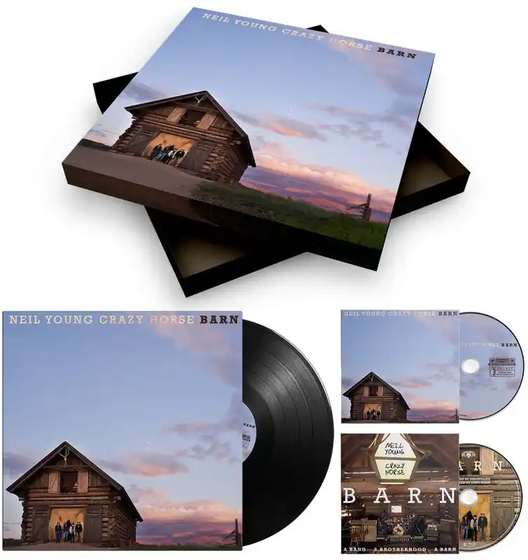 Neil &Amp; Crazy Horse Young - Barn (3 LPs) Express Delivery
