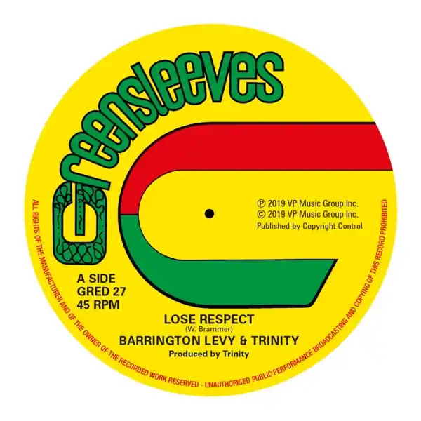 Fresh Stock Barrington Levy - Lose Respect (Single)