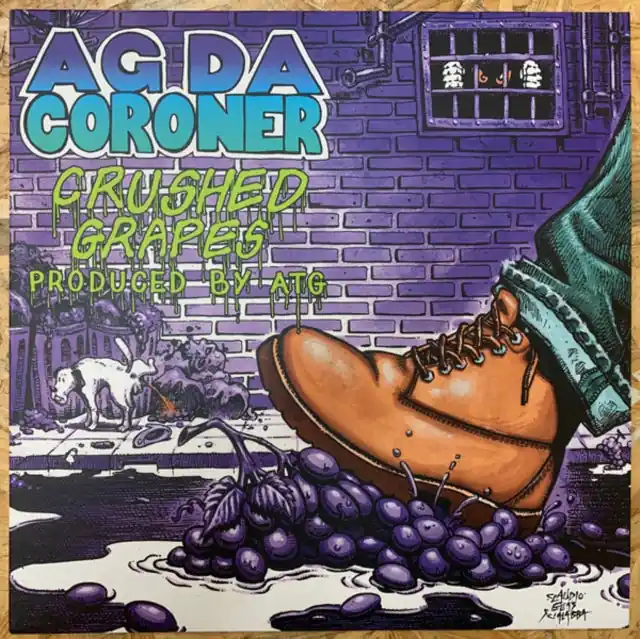 AG DA CORONER - CRUSHED GRAPES (Vinyl LP) Limited Edition
