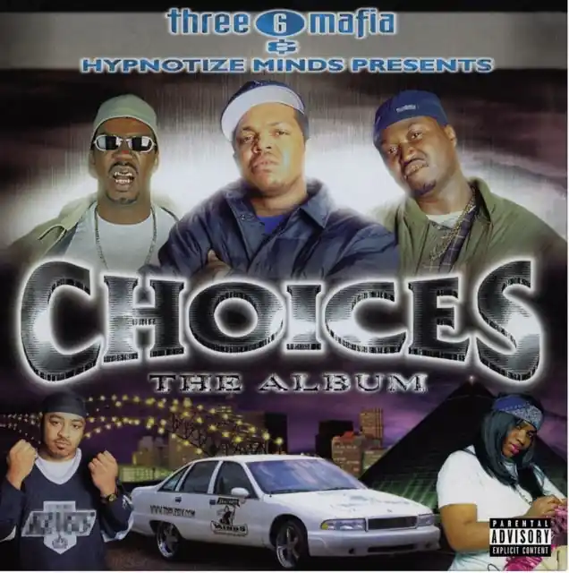 Final Sale THREE 6 MAFIA - CHOICES: THE ALBUM (CLOUDY CLEAR VINYL/2LP) (Vinyl LP)
