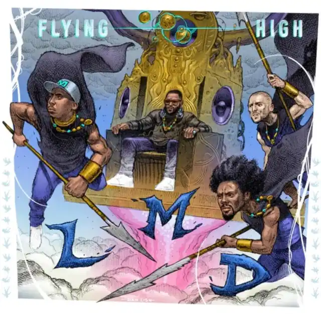 LMD (LMNO; MED; DECLAIME) - FLYING HIGH (WHITE VINYL) (Vinyl LP) Money Back Guarantee