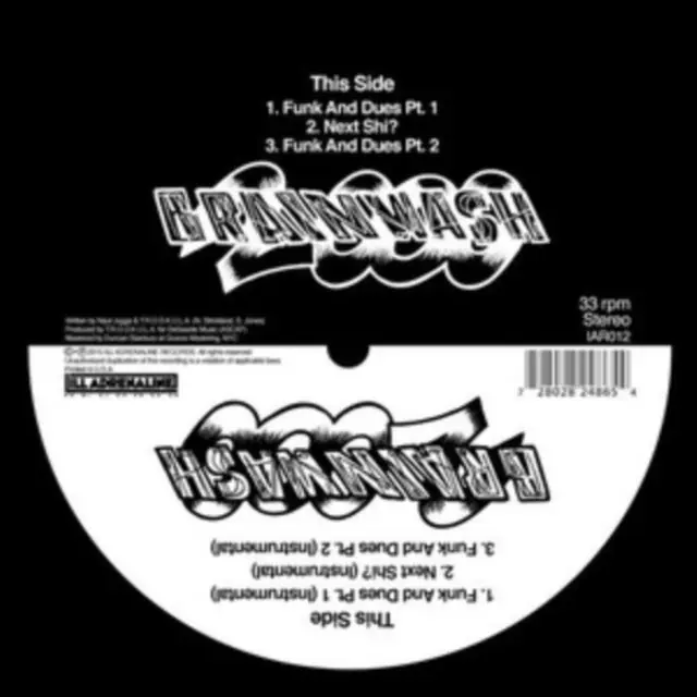 New Release BRAINWASH 2000 - FUNK & DUES / NEXT SHIT (Vinyl LP)