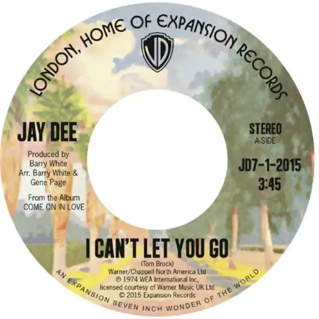 JAY DEE - I CAN'T LET YOU GO (Vinyl LP) Direct From Manufacturer