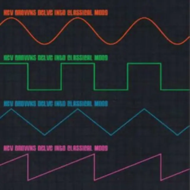 BROWN,KEV - DELVE INTO CLASSICAL MOOG (BLACK/BLUE SWIRL VINYL) (Vinyl LP) Same Day Shipping