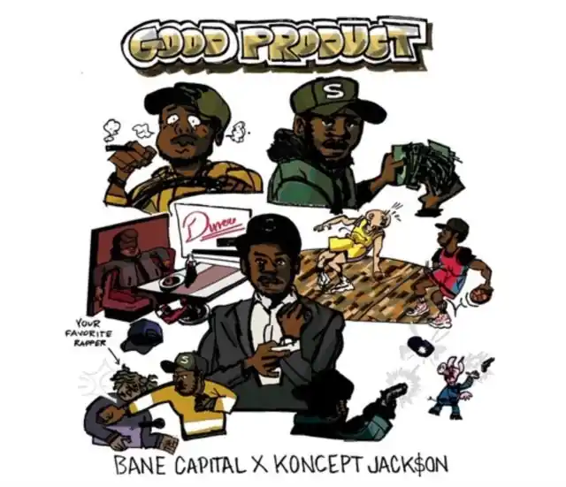 BANE CAPITAL & KONCEPT JACK$ON - GOOD PRODUCT (Vinyl LP) Brand New