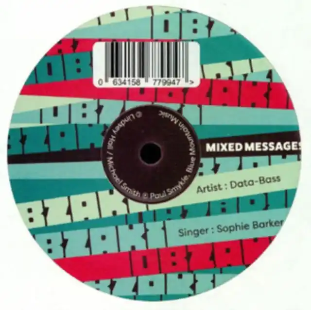 DATA BASS FEAT: SOPHIE BARKER - MIXED MESSAGES (Vinyl LP) Best Seller